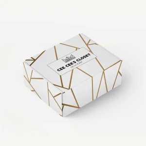 Free Design Flower Pattern Fancy Eco Printed Custom Logo Small Carton Mailer Paper Package Box for Skin Care Product Shipping