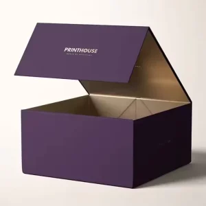Free Sample Customized Logo Embossed Luxury Waterproof Eco Friendly Cardboard Collapsible Folding Rigid Paper Packaging Sponge