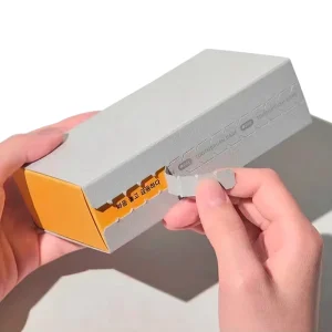Free Sample Fold Airplane Box Custom Logo Postage Corrugated Kraft Brown Shipping Cardboard Paper Mailing Box With Tear Strip