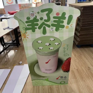 Freestanding PVC Foam Display Stand Tool-Free Product Exhibition Custom Printing