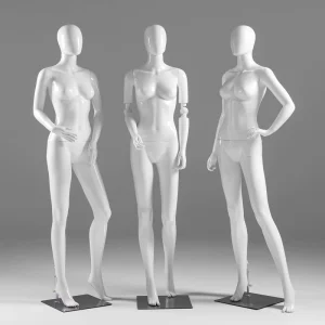 Full Body Female Mannequin Torso Display Stand for Clothing Store Window