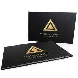Full-Color Hardcover Brochure Catalog Printing with Glossy Paper