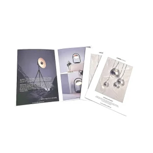 Full Color Offset Printed Promotional Flyers & Folded Leaflets Custom Softcover Booklet Service