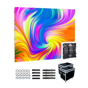 Full Color P2.6 P4.81 Curved IP65 Outdoor Indoor Video Wall Panel Stage Rental LED Display Screen Events