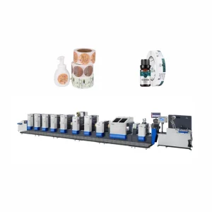 Fully Automatic 6 Colors Flexo & Offset Label Printing Machine with Letterpress Plate