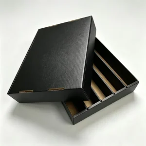 Functional Multi Compartment Card Holder Box Lid for Efficient Trading Card Storage