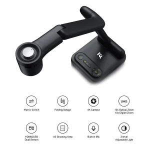 Fuzhou 4k Resolution Visual Presenter Visualizer A3 A4 Document Scanner Document Camera