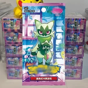 Gem5 Pack Pokémon Vol 5 Simplified Chinese Booster Pack Featuring Floragato Themed Cards Gem Pack Pokémon Vol 5 for Collectors