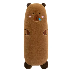 Giant Soft Capybara Plush Pillow for Bedroom Decor Cuddling
