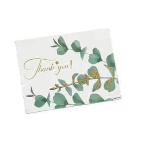 Gift Card Printing New Design Full Color Printed Custom Design Greeting Card Thank You Card Instruction Manual