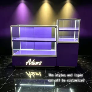 Glass Display Cabinets for Jewelry Sunglasses Watches Counter Display Stands