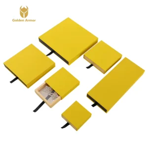 Golden Armor High End Self Erecting Kraft Corrugated Boxes with Four Color Bronzing Printing for Supermarket Use