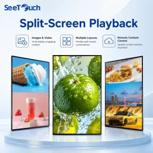 Good Quality 7inch LCD Electronic Digital Photo 7 Inch Sound Video Loop Advertising Video Picture Frame