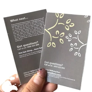 Good Quality Business Offset Paper Custom Design Flyers Leaflets Booklets & Catalogues with Offset Printing