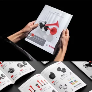 Good Quality Custom Printing Service Business Product Brochure Booklet Fashionable Magazine Catalog Book Printing