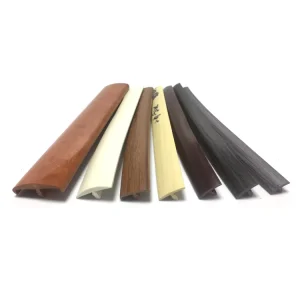 Good Quality Flexible Plastic T Mold Shape Trim Profile Pvc Edge Banding For Board