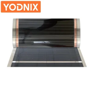 Graphene Floor Heating Film Smart Control 220W Waterproof for Hotel Kitchen Living Room Park Basement Use 5 Year Warranty