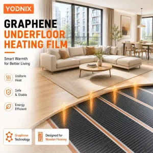 Graphene Underfloor Heating System for Home Gym Hotel Building