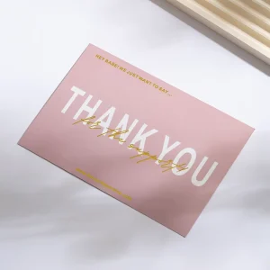 Greeting Card Custom Printing, Personalized Greeting Cards, Special Paper, Color Printing, Business Thank You, Jewelry Display Cards