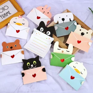Greeting Card Design for New Year 9pcs/bag Greetings Cards