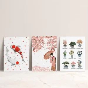 Greeting Cards Envelope Set Birthday Blank Paper Gift Box Christmas Holiday Postcard