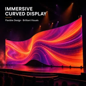 HD Flexible Indoor LED Display For Conference Advertising Digital Signage For Retail Store Shopping Mall
