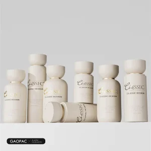 HDPE Plastic Packaging for Skincare Lotion Body Cream Bottle Hair Care Packaging Set Shampoo Bottles