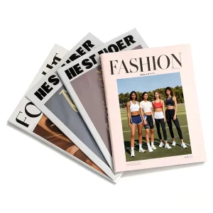 HG1295 Custom Catalogue Book Printing Product Fashion Propaganda Magazine Printing Advertise brochure Printing