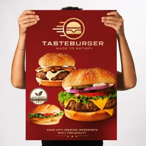 HG1295 Custom Poster A0 A1 A2 A3 A4 Paper Printed Colorful Movie Music Business Film Product Promotion Poster Printing