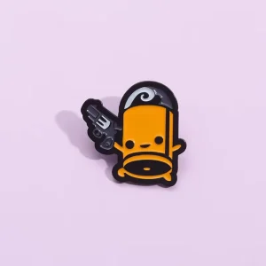 HZ Hot Selling Creative Set New Character Series European American Personalized Cartoon Cute Accessories Casting Combination Brooch