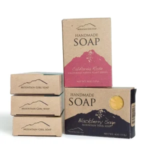 Handmade Custom Kraft Paper Boxes for Daily Household Necessities Designed for Individual Soap Outer Packaging for Handmade