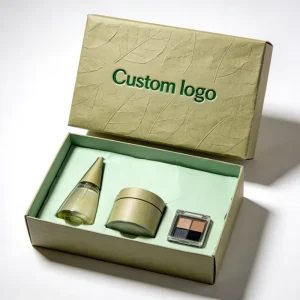 Handmade Customized Design Rigid Art Paper Cosmetic Gift Boxes with Lid and Base