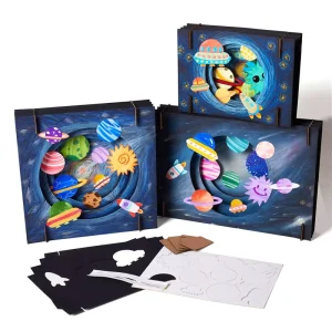 Handmade Diy 3D Drawing Materials Package for Children’s Creative Kindergarten Graffiti Art Painting