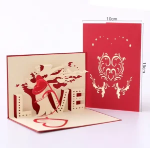 Handmade Gift Greeting Pop up 3D Card Design Custom
