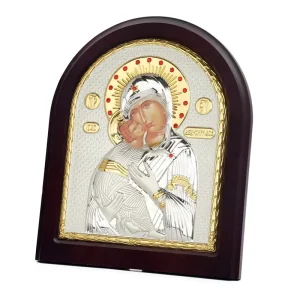 Handmade Religious Icons Exquisitely Painted Wood Crafts for Anniversaries Custom Printed Wall Hanging