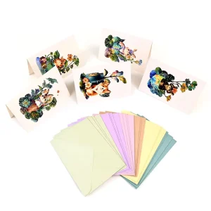 Handwritten High-End Eco-Friendly Reusable Greeting Card Simple Artistic Design Creative Birthday Wedding Blessing Message Small