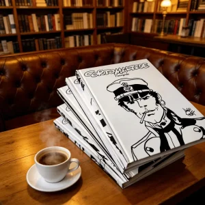 Hardcover Comic Book Printing Cardboard Custom Sizes Vivid Colors Thick Pages Glossy Cover Sewing