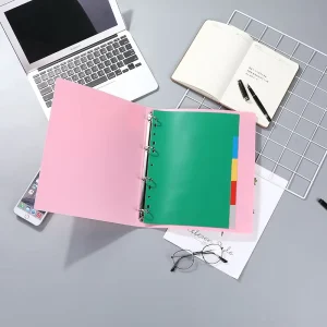 Hardware-Replaceable Clip File PP Material Office and Study Materials Organizer Folder