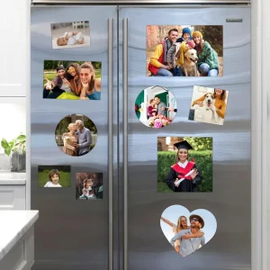 Heartfelt Wedding Souvenirs Personalized Photo Refrigerator Magnets Custom Save the Date Magnet