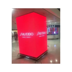 High Definition Full Color Indoor Outdoor LED Cube Display Screen For Advertising