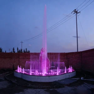 High Durability Anti-Corrosion Stainless Steel Artistic Musical Dancing Custom Manufactured Villa Garden Landscape Fountain