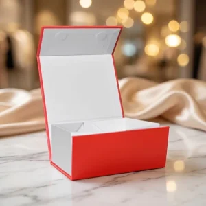 High-End Custom Gift Box with Magnetic Closure Exquisite Foldable Design with Logo Printing for Luxury Packaging