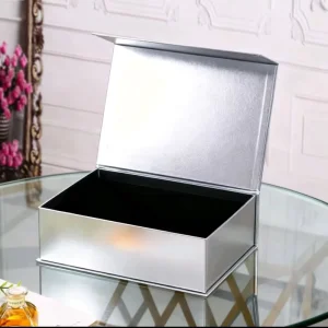 High-End Custom Gift Box with UV Coating and Sponge Lining for Handbag Magnetic Rigid Cardboard Box