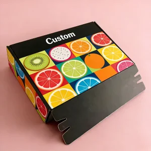 High-End Custom Logo Printed Board Express Zipper Cartons Matt Lamination Sponge Lining for Blush Cosmetic Packaging