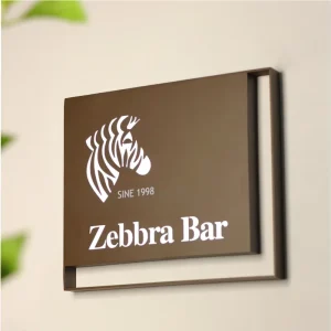 High End LED Studio Image Sign for Store Brand Display and Creative Advertising in Companies