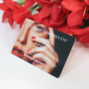 High End PVC Business Cards Double-sided Printing Business Company Post Custom Plastic Office Business Cards