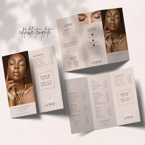 High End Personalized Custom Folding Paper User Manual Leaflet Booklet Trifold Leaflets Flyers Advertising Brochure Printing