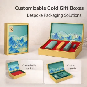 High End Recyclable Magnetic Closure Rigid Gift Paper Box UV Coating Customizable 3D Design for Festival Wrapping Christmas