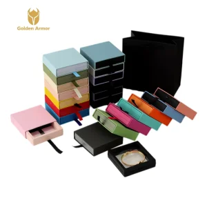 High-End Synthetic Paper Self-Erecting Boxes Four-Color Bronzing Matt Lamination Customizable for Candle