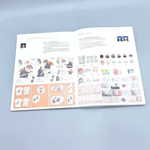 High Quality A4 A5 Business Magazine Publications Custom Professional Offset Catalog Brochures Manufactured Durable Cardboard